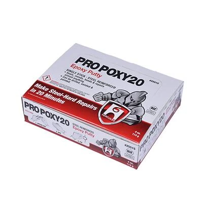 Oatey ProPoxy 20 25515 Epoxy Putty, Steel Reinforced, 4 oz.