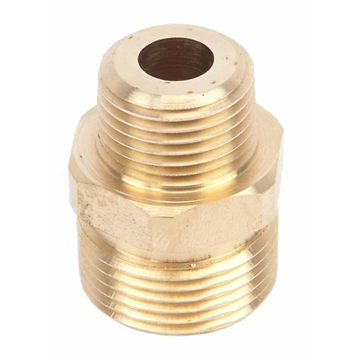Forney 75117 Pressure Washer Screw Nipple, M22 x 3/8 In., 5800 Psi