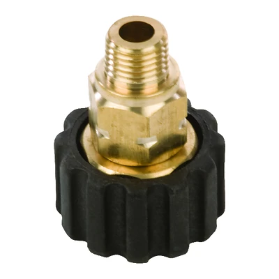 Forney 75107 Screw Coupling, M22 x 1/4 In. Female x MNPT, 5800 PSI
