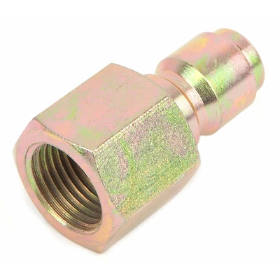 Forney 75137 Quick Connect Plug, 3/8 In. FNPT, Steel, 4200 Psi