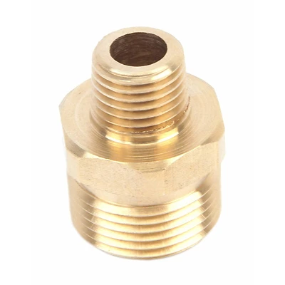 Forney 75115 Screw Nipple, M22 x 1/4 In. Male MNPT, 5800 PSI