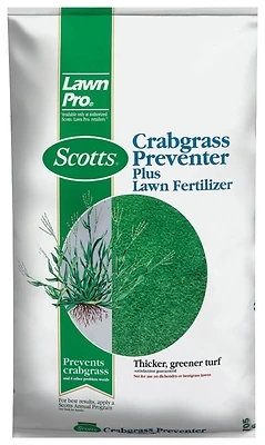 Lawn Pro Crabgrass Preventer Plus Lawn Fertilizer, 42.18-Lbs.