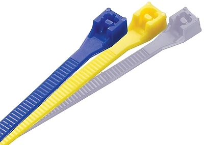Gardner Bender 10095VDV Cable Tie, 200-Pack, 4" and 8", Assorted Colors