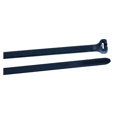 Gardner Bender 47-127UVB Cable Ties, Black Nylon, 28-In., 3-Pack