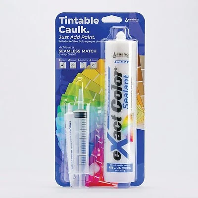 Exact Color Tintable Caulking Kit, 9.5-oz.
