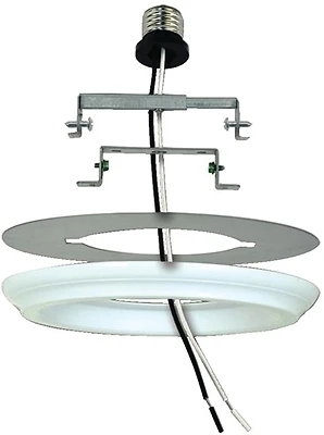 Recessed Can Light Converter, 4 to 6-In.