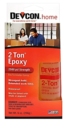 High Strength Epoxy Adhesive 9 Oz - Water-resistant, Strong Bonding For Multiple Surfaces
