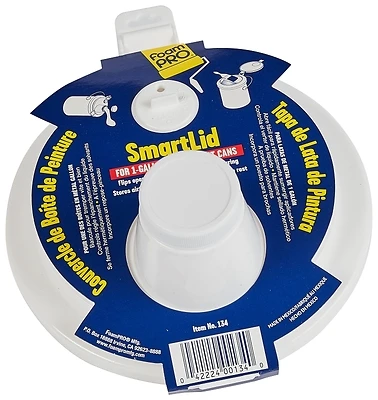 FoamPro 134 Screw-On Paint Can Cap, 1 Gal., Yellow