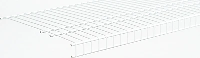 Superslide 12 Ft. W. X 16 In. D. Ventilated Closet Shelf, White