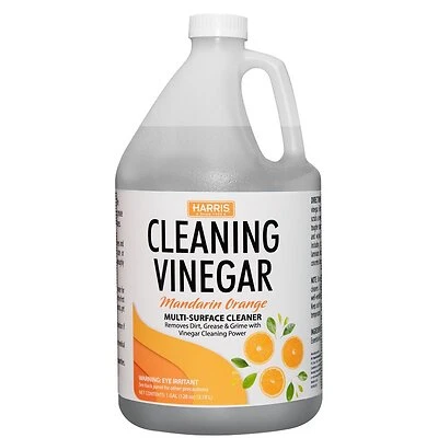 Harris OVINE-128 Cleaning Vinegar, Orange Scent, 128 oz.