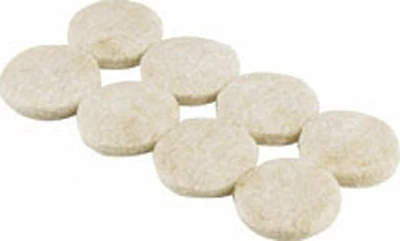 Shepherd 9951 Felt Pads, 3/4-Inch Round, Beige, 20-Pack