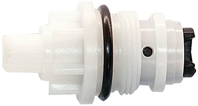 Danco 17323B Faucet Stem, Plastic/Brass, Hot and Cold, 1-29/32 in