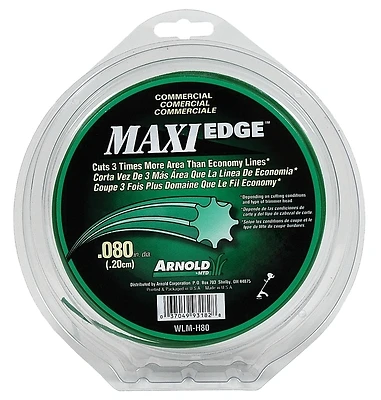 Arnold WLM-H80 Maxi Edge Trimmer Line, 0.08-In Diameter, 140-Ft