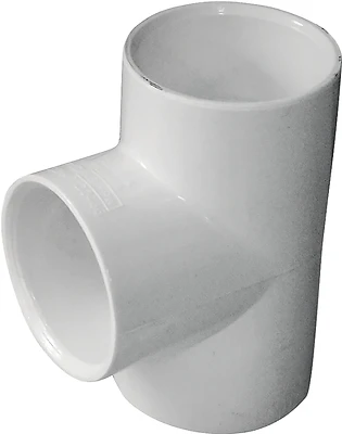 1-1/4-in Diameter 90-degree Pvc Schedule 40 Tee Fitting