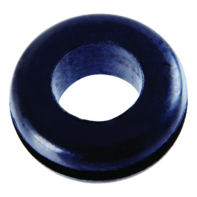 1/2 In. Dia. Rubber Grommet 5 Pk, Model 61495, Black For Electrical Use
