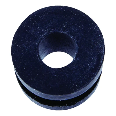 17/32 In. Dia. Rubber Grommet 5 Pk, Model 61520, Black