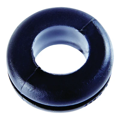5/8 In. Dia. Rubber Grommet 5 Pk, Model 61510, Black
