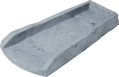 2 In. H X 11.5 In. W X 24 In. L Slate Vinyl Splash Block