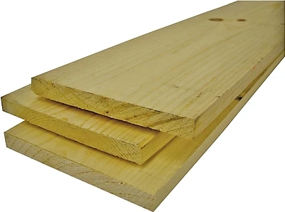 Common Board 1 In T X 6 In W X 8 Ft L, Pack Of 4