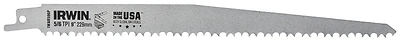 Irwin IWAR596P Bi-Metal Reciprocating Saw Blade, 9 In., 5/6-TPI