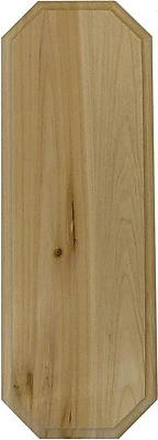 Hy-Ko AK-300 Cedar Address Plaque, 6 x 17 In., Holds 5 Numbers
