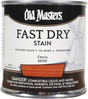 60316 0.5 Pint Fast Dry Cherry Oil-based Wood Stain