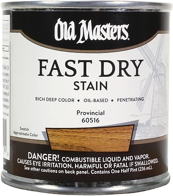 60516 0.5 Pint Provincial Fast Dry Oil-based Wood Stain