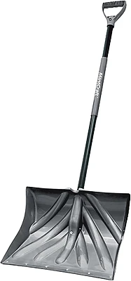34631 Snow Shovel With Poly Blade And Steel D-grip Handle, 18 Inch