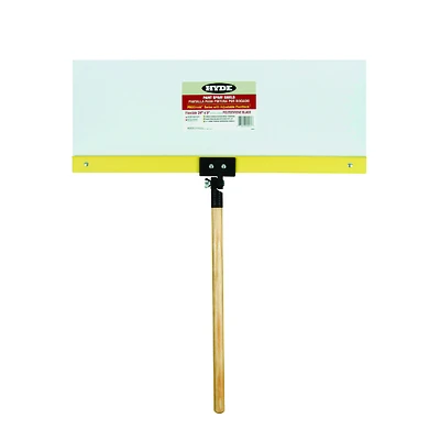 Hyde 28060 ProShield Spray Shield, 24 x 9 In. Blade, Hardwood Handle