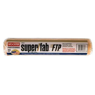 Wooster RR923-14 Super/Fab FTP Paint Roller Cover, 3/8 In. Nap, 14 In.