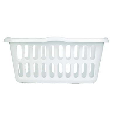 1.5 Bushel Rectangular Laundry Basket - Durable Plastic, Assorted Colors