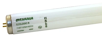 22435 48 Inch T12 40 Watt Cool White Fluorescent Tube Light Bulb