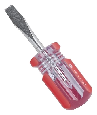 Tb-sd03 Magnetic Tip Screwdriver, Chrome Plated, 1/4" X 1-1/2"