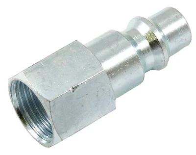 Industrial Milton Style Plug, 3/8 Inch X 3/8 Inch Female Npt