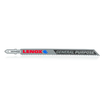 Lenox 1991366 Jig Saw Blade, Bi-Metal, 10 TPI, 5-1/4 In., 3-Pk.