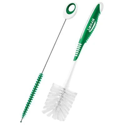 Libman 1371 Bottle and Straw Brush Set, 12 In. Handle, 2.5 In. W