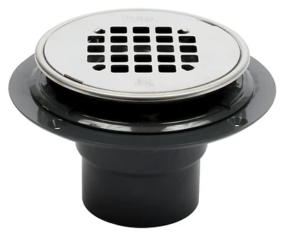 130 Series Shower Drain With Stainless Steel Strainer For Tile Showers