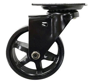 Shepherd Designer 3 In. Swivel Caster, Aluminum/polyurethane, 100 Lb Load Capacity, 1 Pk