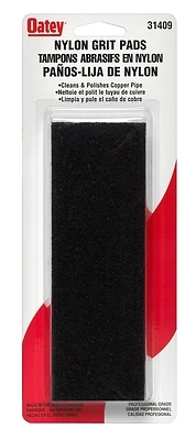 6 In. L X 2 In. W Nylon Grit Cleaning And Polishing Pad - 2 Pieces