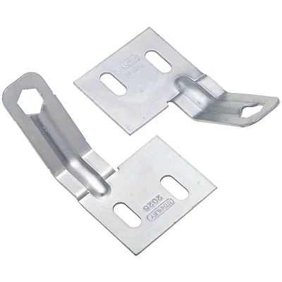 Zinc-plated Steel Bi-fold Door Aligner 2 Pk, Model N344-895
