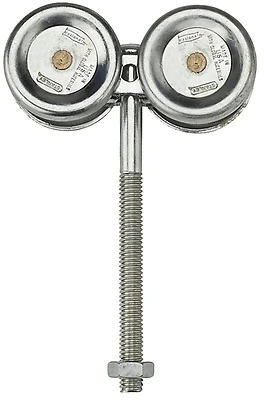 Box Rail Hanger With 6 Inch Bolt, 300 Lb Capacity, Steel Zinc