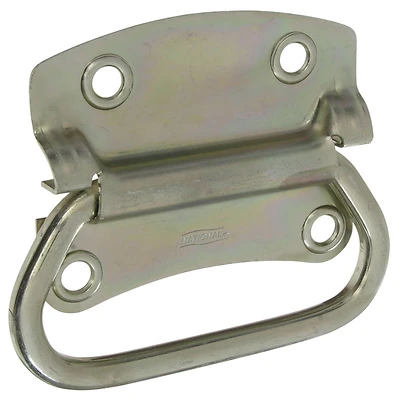 Zinc-plated Steel Chest Handle 3-1/2 In. Model N226-886 1 Pk