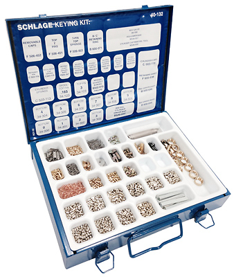Professional Key Kit 40-132 With Seal-tight Metal Box