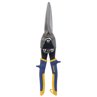 Irwin 21304ZR Utility Snips, 11-3/4 In., Steel Compound Cut