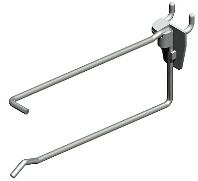 R33-6x35scn Galvanized Scanning Drop Hook, 6 Inch Length
