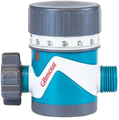 Gilmour 820054-1001 Mechanical Water Timer, 1-120 Min, 15-120 PSI