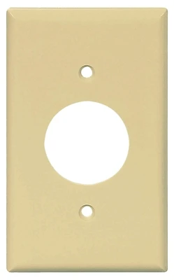 Pj7la 1-gang Duplex Receptacle Wall Plate, Light Almond, 25 Pk