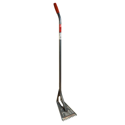 Qualcraft 2560 Shingle Remover, Steel, 10-Teeth, 54 In.
