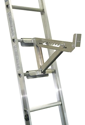 2-rung Aluminum Ladder Jack 1 Pk, Model 2420, Osha Compliant, Silver