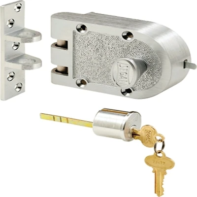 Segal Brushed Chrome Single Cylinder Deadbolt Se 15323